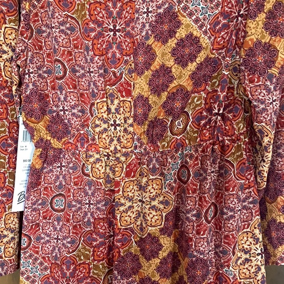 Relist10/9❌Emma & Michele boho floral print dress size M - Picture 16 of 17